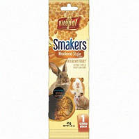 Колба Vitapol Smakers Box для гризунів зі смаком меду, 45 г, 1 шт, оригінал
