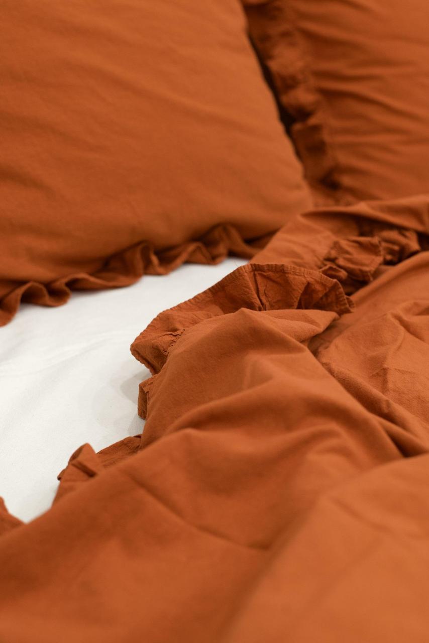 Двоспальний Євро комплект Macas Home Hermes Варена Бавовна, фото 1