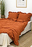 Двоспальний Євро комплект Macas Home Hermes Варена Бавовна, фото 2