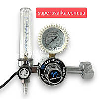 Редуктор для аргону та вуглекислоти з підігрівачем 220V (MG-2023)