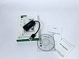 Зовнішня мережева карта / Мережевий адаптер Ugreen CR110 100mbps, фото 7