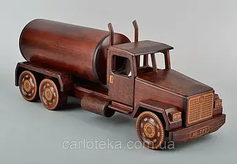 Мінібар Вантажівка з цистерною дерево ручна робота