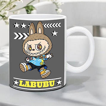 Чашка Лабубу. Чашки Labubu. Кружка Labubu. Подарунок Лубубу