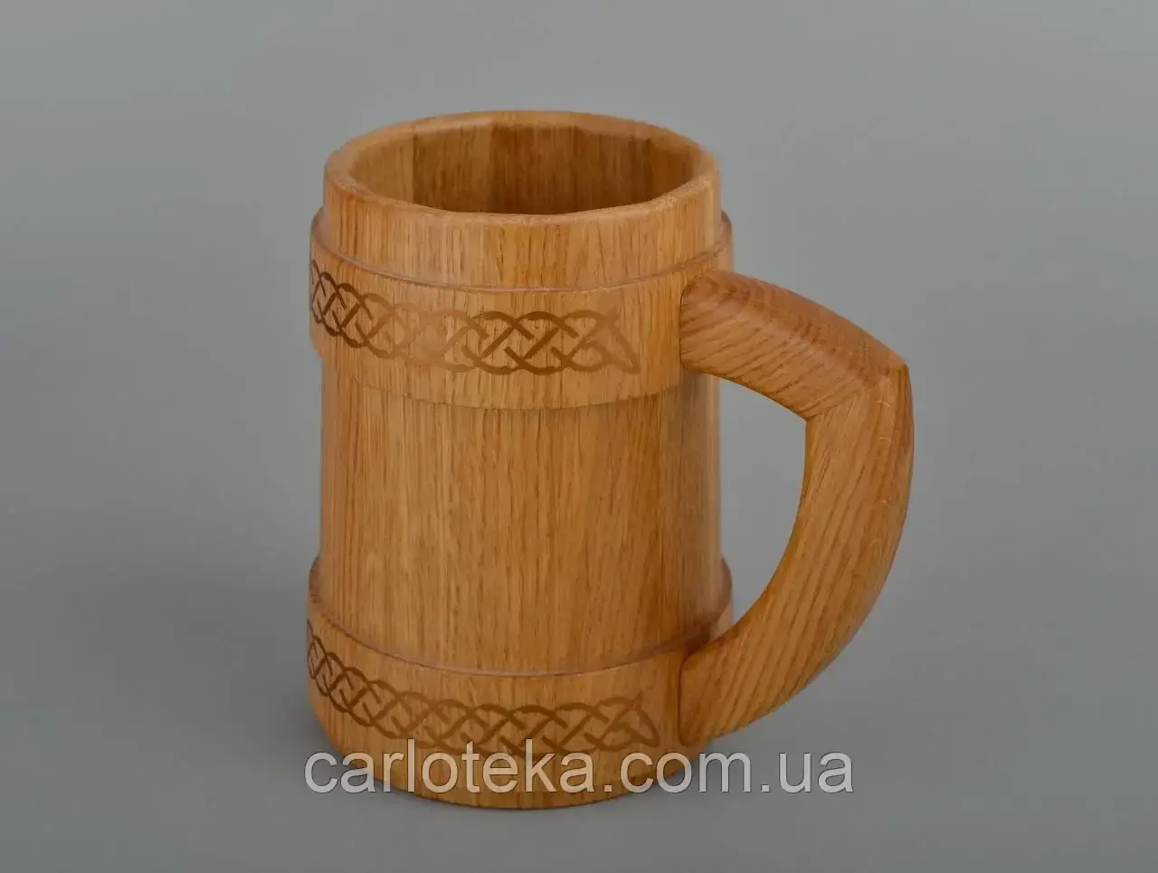 Дерев'яна кружка для пива точена