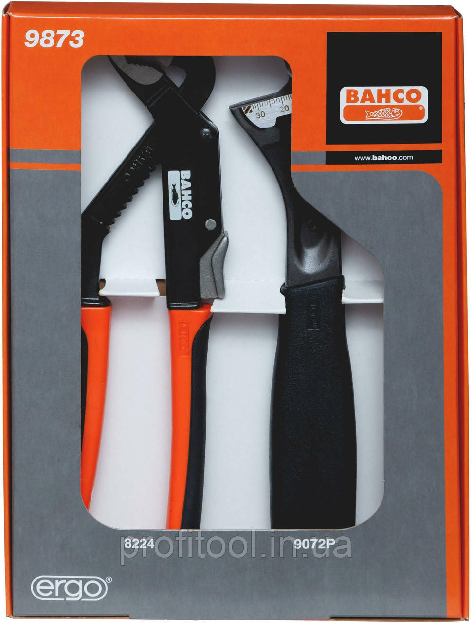 Набір сантехніка BAHCO ERGO 9027P, 8224 (9873)