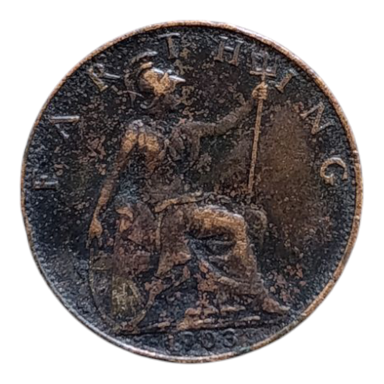 Велика Британія 1 фартінг, 1903, фото 1