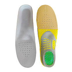 Устілки ортопедичні ComfyStep 35-41 (22.5 - 27.0 см) 3D-підтримка продольного зводу стопи з амортизацією