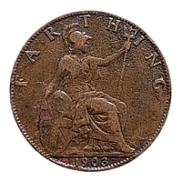 Велика Британія 1 фартінг, 1903