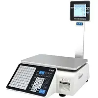 Ваги з друком етикеток CAS CL3000-P 6 кг