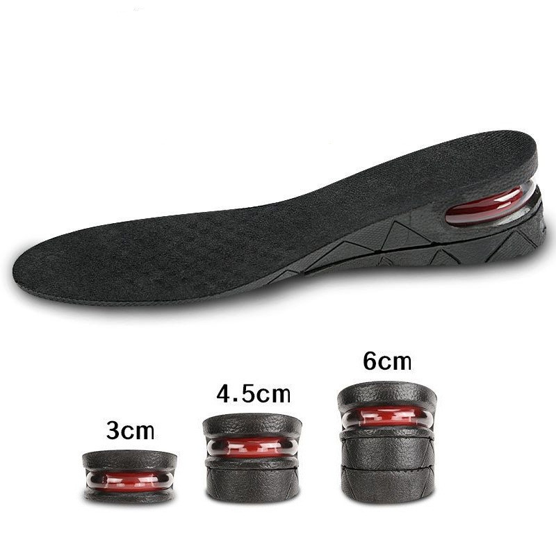 Стельки для роста на 3–6 см в кроссовке ортопедические амортизационные стельки длина 27 см, фото 1