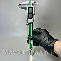 001 ОВАЛ. МОЛОЧНІ тіпси-віяло на кільці Lady Arms, фото 4