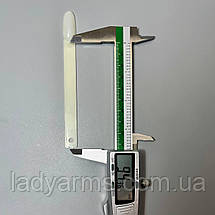 001 ОВАЛ. МОЛОЧНІ тіпси-віяло на кільці Lady Arms, фото 5