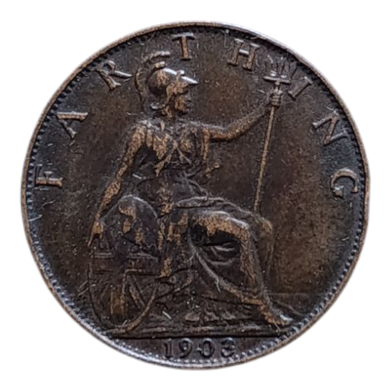 Велика Британія 1 фартінг, 1903