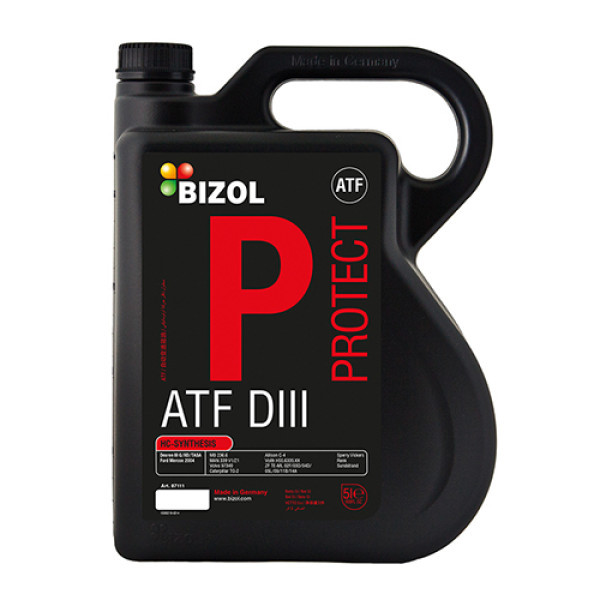 Олива трансмісійна — BIZOL Protect ATF DIII 5 л, фото 1