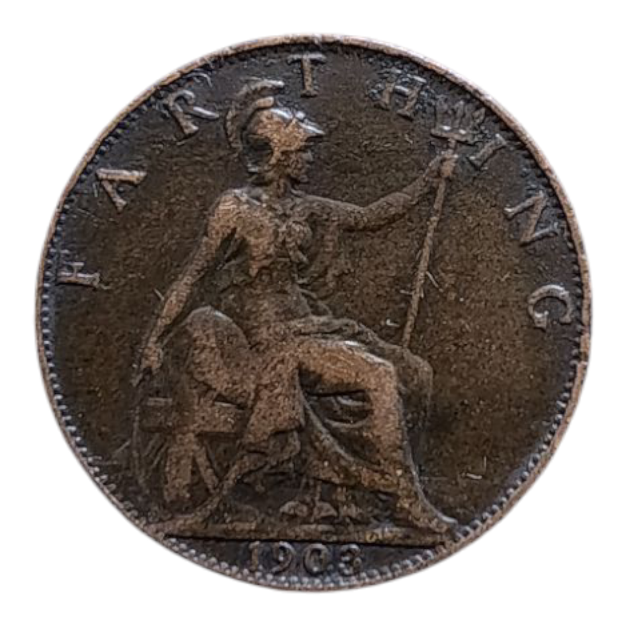 Велика Британія 1 фартінг, 1903, фото 1