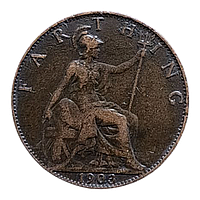 Велика Британія 1 фартінг, 1903