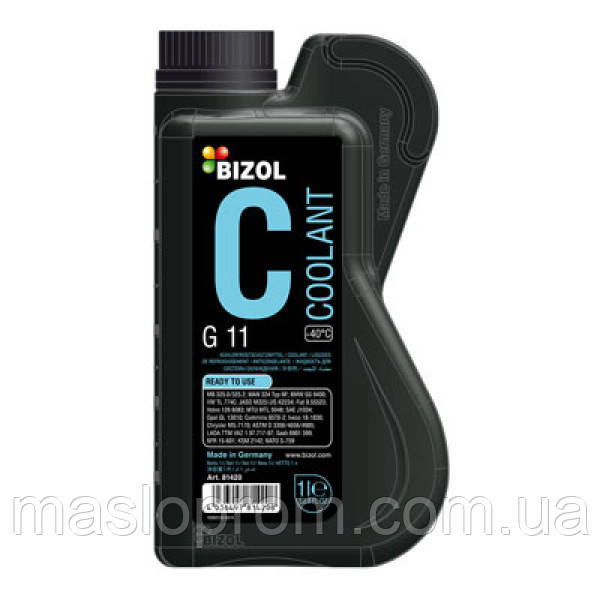 Антифриз — BIZOL COOLANT G11 -40 °C 1л