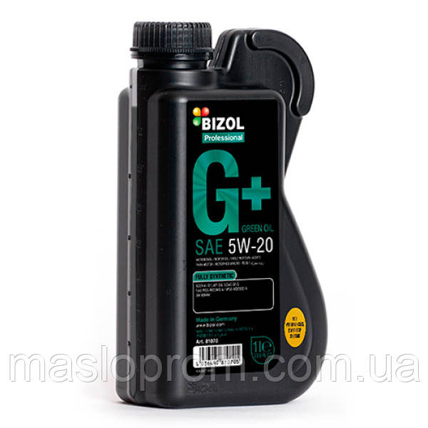 Синтетична моторна олива — BIZOL Green Oil+ 5W-20 1 л