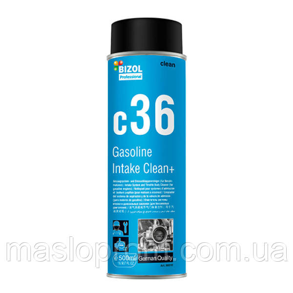 Очисник бензинового впускного тракту — BIZOL Gasoline Intake Clean+c36 0,5 л.