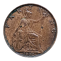 Велика Британія 1 фартінг, 1902