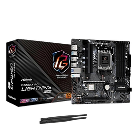 Материнська плата ASRock B650M PG Lightning Socket AM5 (B650M PG Lightning)
