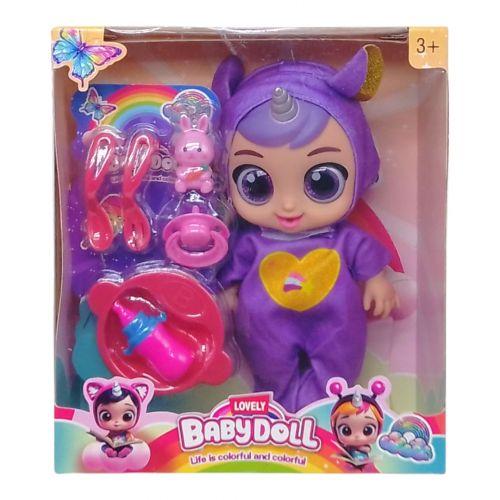 Лялька-пупс "BabyDoll" 24 см, озвучка (вид 2)