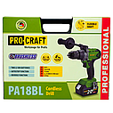Шурупокрут акумуляторний Procraft PA18BL Universal Extra (Безщітковий), фото 2