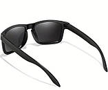 Сонцезахисні окуляри чоловічі, матові, поляризовані, фото 3