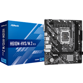 Mатеринська плата ASRock H610M-HVS/M.2 R2.0 LGA 1700 (H610M-HVS/M.2 R2.0)