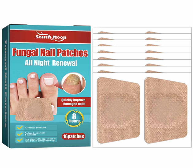 Пластырь-наклейки для коррекции вросшего ногтя Nail Patches в упаковке 16 шт, фото 1