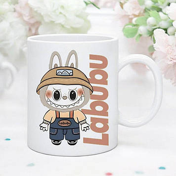 Кубок з Лабубу. Чашки Labubu. Кухоль Labubu. Подарунок Лубубу