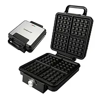 Вафельница на 4 бельгийских вафли Sokany SK-08031 с антипригарным покрытием