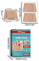 Пластырь-наклейки для коррекции вросшего ногтя Nail Patches в упаковке 16 шт, фото 5