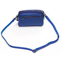 Жіноча шкіряна клатч сумка 88085 blue.Купити жіночі сумки гуртом і в роздріб із натуральної шкіри в Україні, фото 4