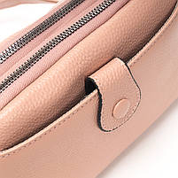 Жіноча шкіряна клатч сумка 88085 pink.Купити жіночі сумки гуртом і в роздріб із натуральної шкіри в Україні, фото 5