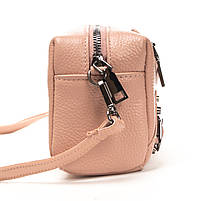 Жіноча шкіряна клатч  сумка 60072  pink, Купити жіночі сумки гуртом і в роздріб із натуральної шкіри в Україні, фото 6