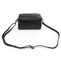 Жіноча шкіряна клатч сумка 60072 black. Купити жіночі сумки гуртом і в роздріб із натуральної шкіри в Україні, фото 4