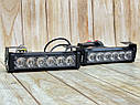 Комплект LED мигалок / проблискових вогнів (2 шт) 9–80V для техніки, фото 4