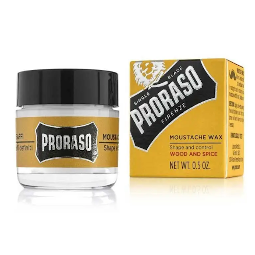 Віск для бороди та вусів Proraso Wood & Spice Beard Wax, 15 мл (10602002)