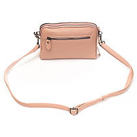 Жіноча шкіряна клатч сумка 99084 pink. Купити жіночі сумки гуртом і в роздріб із натуральної шкіри в Україні, фото 4