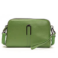 Жіноча шкіряна клатч сумка 99084 green. Купити жіночі сумки гуртом і в роздріб із натуральної шкіри в Україні, фото 3