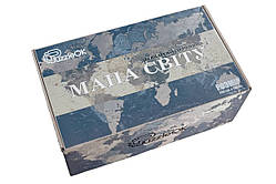 Дерев'яний пазл Мапа світу звичайна, 200 см*110 см