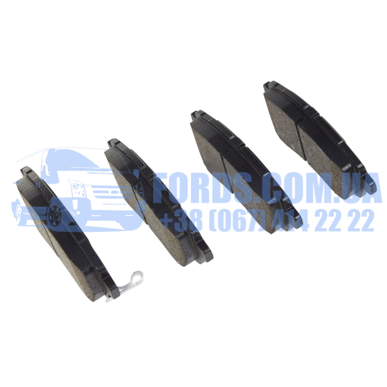 Колодки гальмівні передні FORD FIESTA 2008-2019 JP GROUP