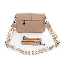 Cумка жіноча шкіряна 99106 l.khaki.Купити сумки жіночі із натуральної шкіри trandbags.com.ua, фото 4
