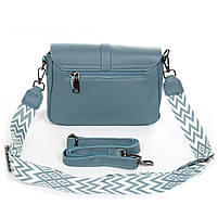 Cумка жіноча шкіряна 99106 l.blue.Купити сумки жіночі із натуральної шкіри trandbags.com.ua, фото 4