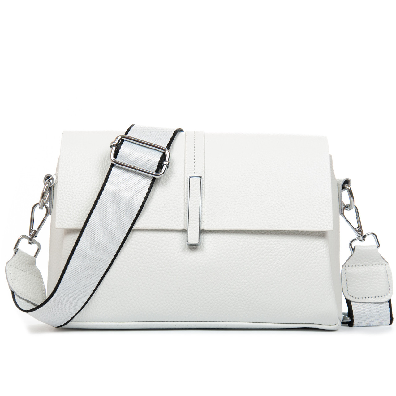 Cумка жіноча шкіряна 77001 white.Купити сумки жіночі із натуральної шкіри trandbags.com.ua