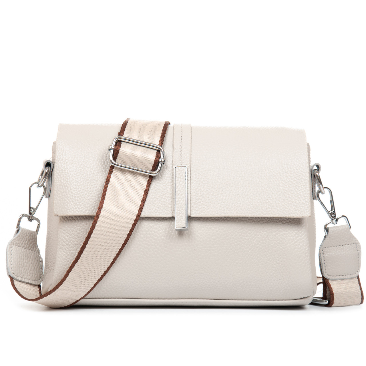 Cумка жіноча шкіряна 77001 beige.Купити сумки жіночі із натуральної шкіри trandbags.com.ua