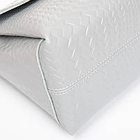Cумка жіноча шкіряна J009-1 light-grey.Купити сумки жіночі із натуральної шкіри trandbags.com.ua, фото 5