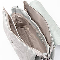 Cумка жіноча шкіряна J009-1 light-grey.Купити сумки жіночі із натуральної шкіри trandbags.com.ua, фото 7