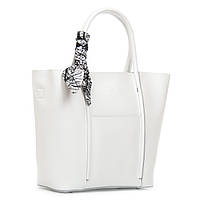 Cумка жіноча шкіряна 9712 white.Купити сумки жіночі із натуральної шкіри trandbags.com.ua, фото 3